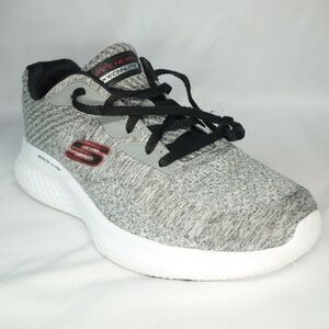 Skechers Air-Cooled SKECH-LITE Light Gray Sneaker Shoe Mens 8W/Womens 10W